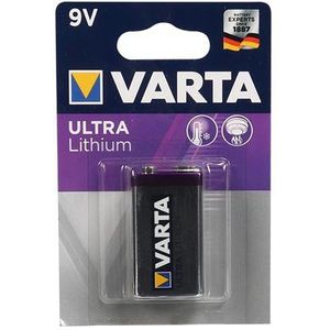 Varta 9V Lithium Batterij - 1 stuk