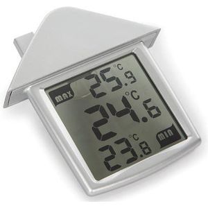 TRANSPARANTE RAAMTHERMOMETER MET MIN- EN MAXAANDUIDING (WC216)