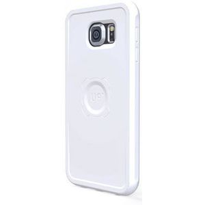 EXELIUM - MAGNETIZED PROTECTIVE CASE FOR WIRELESS CHARGING - SAMSUNG® GALAXY S6 - WHITE (UPMSS6/W)