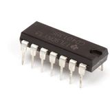 DUBBELE FLIPFLOP TYPE DVelleman - 10 Stuks - Zwart - DIP 14