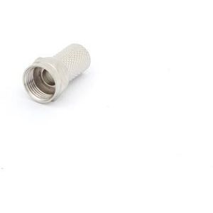 F CONNECTOR MANNELIJK RG6/U, TWIST-ON (CF02C)