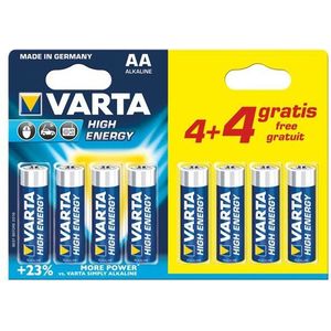 ALKALINE LR6/AA, 1.5 V PROMOPACK 4 + 4 st. 4906.121.448 (blister) (LR6/44)