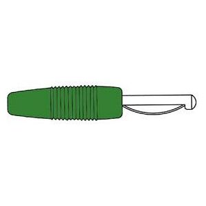 VERMOGEN VERBINDING 4mm MET SCHROEF / GROEN (VON 20) (HM1440C)