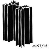 KOELELEMENT - TO220/TO3 - 5 Stuks - RTH 5°C - 42 x 38 x 25mm