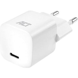 USB-oplader, 1 x USB-C, Power Delivery functie, 20W, 1,7A, wit (ACTAC2120)