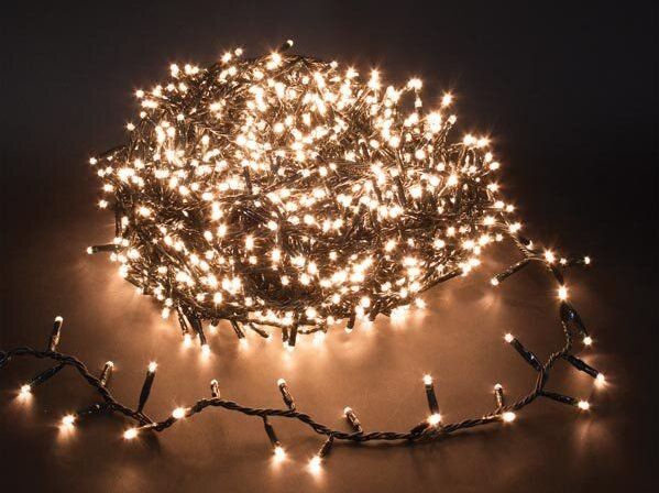 Shimmerlight - LED Lichtslinger - Arizona Wit - 34 m - Groene Draad