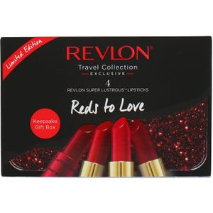 Revlon Super Lustrous Lipsticks Reds To Love Cadeauset