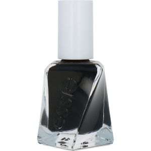 essie - gel couture™ - 514 take it loud - zwart - langhoudende nagellak - 13,5 ml