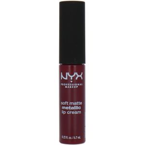 NYX Soft Matte Metallic Lip Cream - Copenhagen