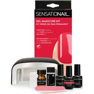 Sensationail Gel Manicure Starter Kit - Scarlet Red