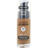 Revlon Colorstay Matte Finish Foundation - 520 Cocoa (Combination/Oily Skin)