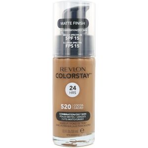 Revlon Colorstay Matte Finish Foundation - 520 Cocoa (Combination/Oily Skin)