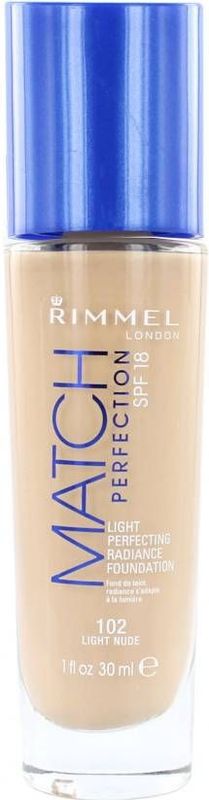Rimmel Match Perfection Foundation - 102 Light Nude