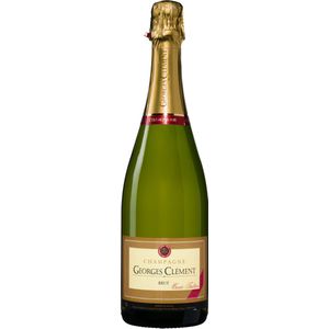 6 flessen | Georges Clément Champagne Brut | Mousserende wijn | Frankrijk