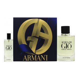 Giorgio Armani Acqua di Giò Eau de Parfum Geschenkset 75ml EDP + 15ml EDP