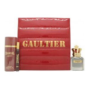 Jean Paul Gaultier Scandal Pour Homme Geschenkset 50ml EDT + 150ml Deodorant Spray + 10ml EDT