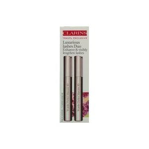 Clarins Wonder Perfect 4D Black Mascara Duo Set 2x 8ml Wonder Perfect 4D Black Mascara
