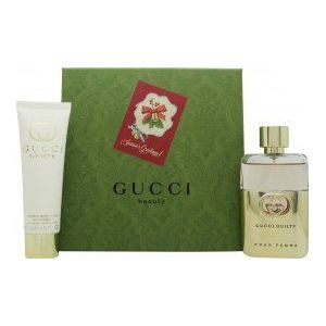 Gucci Guilty Pour Femme Geschenkset 50ml EDP + 50ml Body Lotion - Christmas Edition