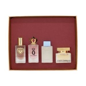 Dolce & Gabbana Miniature Geschenkset 5ml Devotion EDP + 5ml Q EDP + 4.5ml Light Blue EDP + 5ml The One EDP