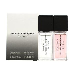 Narciso Rodriguez Layering Duo For Her Geschenkset 20ml For Her Pure Musc EDP + 20ml For Her Musc Noir EDP
