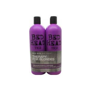 Tigi Duo Verpakking Bed Head Dumb Blonde 750ml Shampoo + 750ml Crèmespoeling