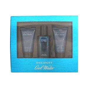Davidoff Cool Water Geschenken 40ml EDT + 50ml Douchegel + 50ml Aftershave Balsem