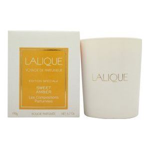 Lalique Les Compositions Parfumées Sweet Amber Kaars 190g