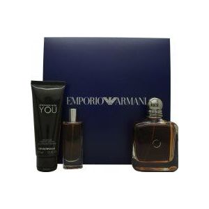 Giorgio Armani Emporio Armani Stronger With You Geschenkset 100ml EDT + 15ml EDT + 75ml Douchegel