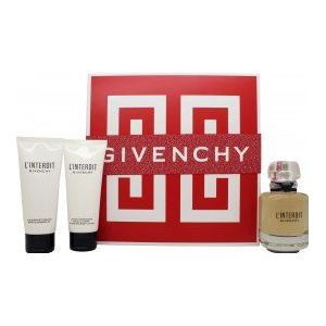 Givenchy L'Interdit Geschenkset 80ml EDP + 75ml Douchegel + 75ml Body Lotion