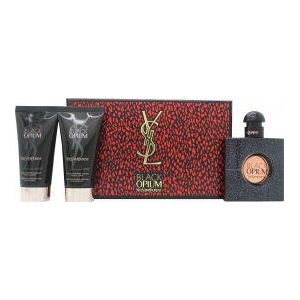 Yves Saint Laurent Black Opium Geschenkset 50ml EDP + 2 x 50ml Body Lotion