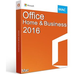 Microsoft Office Home & Business 2016 voor Mac