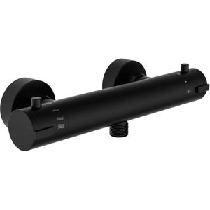 Thermostatische Douchekraan - Hartafstand 15cm - Zwart