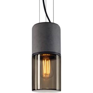 SLV Lisenne hanglamp met rookglas