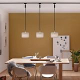 Paulmann - URail DecoSystems - Pendelarmatuur - Mat Zwart - E14 Fitting, Dimbaar, Diameter 4.4 cm