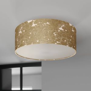 Quitani plafondlamp Aura, 4-lamps, goud