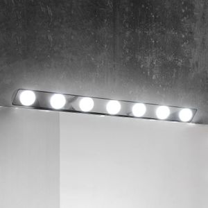Ebir LED spiegellamp Hollywood, 85cm 7-lamps