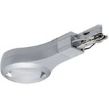 End Cap - Dimbare LED - Mat Chroom - Metaal