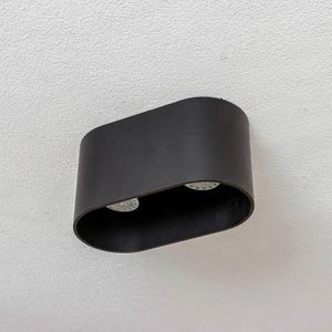 Nowodvorski Lighting Downlight ovaal, 2-lamps, zwart