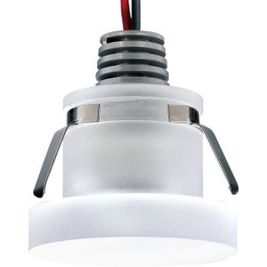 Pamalux Cristalin inbouwspot LED, rond, IP44