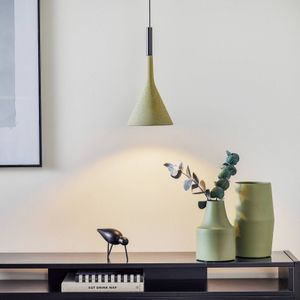 Foscarini Aplomb hanglamp GU10 van beton groen