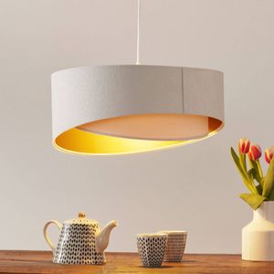 Maco Design Tweekleurige hanglamp Chloe in gelaagde look