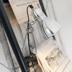 Nordlux Klemlamp Photo in aluminium glanzend