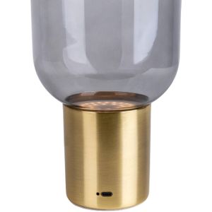 Näve LED decoratie-tafellamp Albero met accu, voet goud