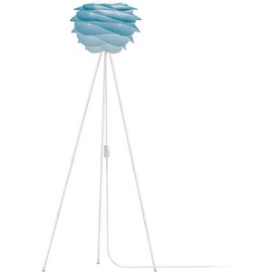 UMAGE Carmina Mini vloerlamp blauw/tripod wit
