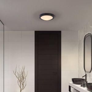 LEDVANCE Bathroom Classic Round plafond 31cm zwart