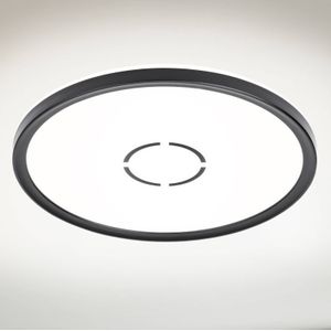 Briloner Free LED plafondlamp, Ø 29 cm, zwart