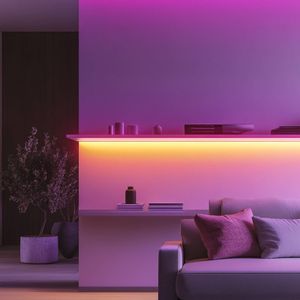 Calex Smart LED Strip - 5M, Slimme Lichtstrip, RGBIC+CCT, App bedienbaar, Binnengebruik, 24W