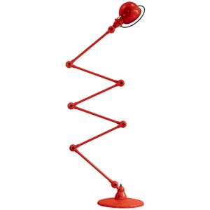 Jieldé Loft D9406 vloerlamp 6x40cm, rood