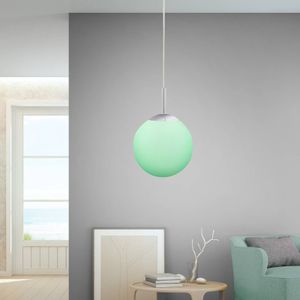 JUST LIGHT. Hanglamp LOLAsmart Bolo, Ø 20 cm, RGB, CCT