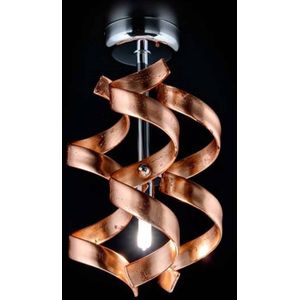 Metallux Eenvoudige plafondlamp Copper